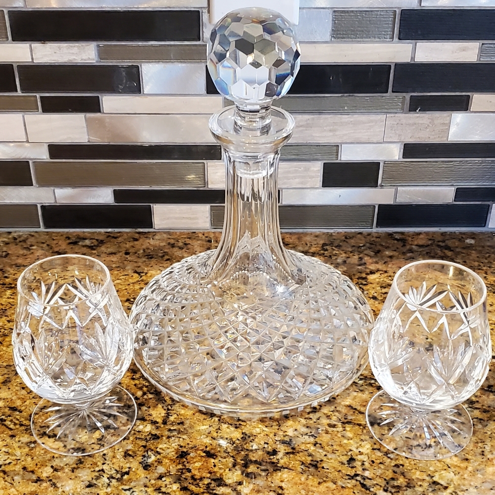 Crystal Carafe Set
